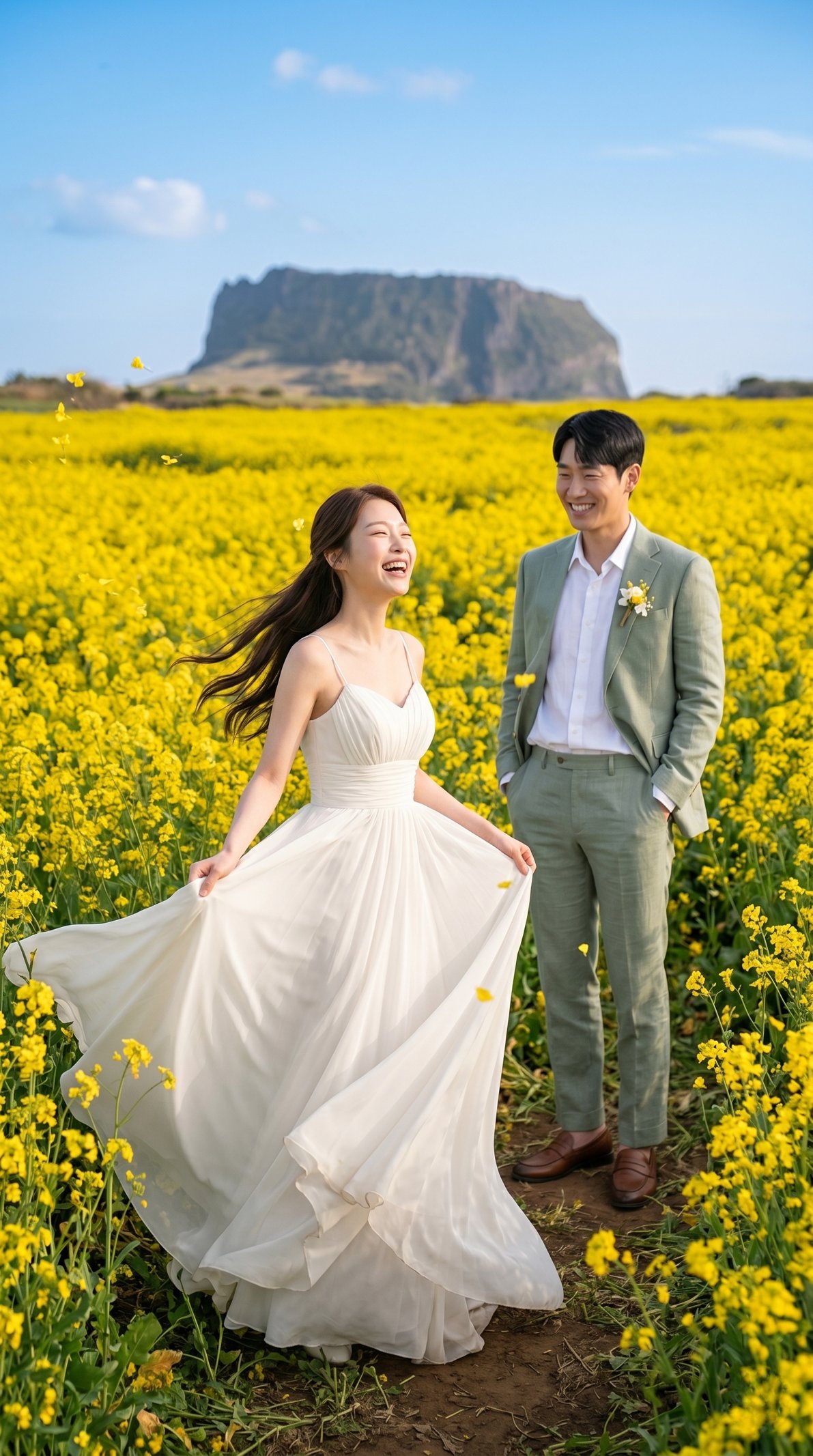 What to Wear for Your Jeju Pre-Wedding Shoot (Every Season)